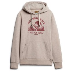 суичър,мъжки,пуловери,superdry,lo,fi,outdoor,graphic,hoodie,beige