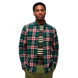 карирана,риза,мъжки,ризи,superdry,lumber,long,sleeve,shirt,oregon,check,green,(multicolor)