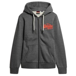блуза,мъжки,пуловери,superdry,neon,vl,graphic,full,zip,sweatshirt,grey,(storm,grey,heather)