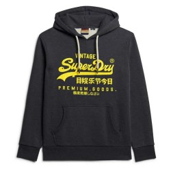 суичър,мъжки,пуловери,superdry,neon,vl,graphic,hoodie,black