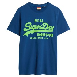 тениска,мъжки,тениски,superdry,neon,vl,graphic,short,sleeve,t,shirt,blue,(pilot,mid,blue)