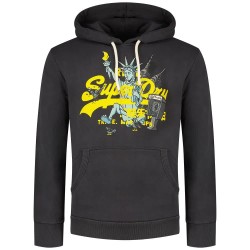 суичър,мъжки,пуловери,superdry,new,york,vl,graphic,hoodie,black