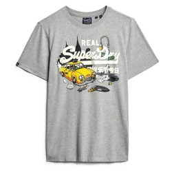 тениска,мъжки,тениски,superdry,new,york,vl,graphic,short,sleeve,t,shirt,grey,marl,(grey)
