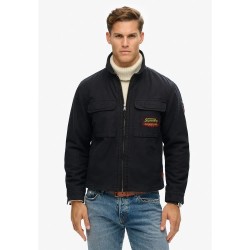 яке,мъжки,якета,superdry,patched,thru,jacket,black