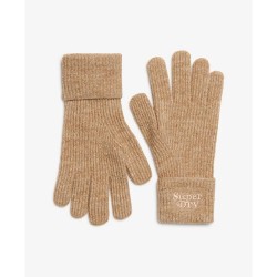 ръкавици,ръкавици,шапки,и,шалове,superdry,soft,rib,gloves,toasted,coconut,brown,(brown)