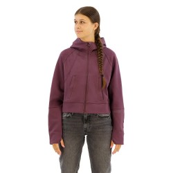 блуза,дамски,блузи,superdry,sport,tech,relaxed,full,zip,sweatshirt,smoky,aubergine,purple,(purple)