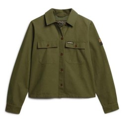 риза,с,дълъг,ръкав,дамски,блузи,дамски,ризи,superdry,st,tropez,military,long,sleeve,shirt,green