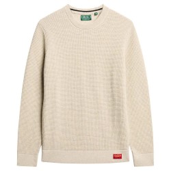 блуза,мъжки,пуловери,superdry,textured,sweater,light,grey,(beige)