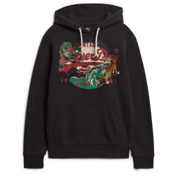 суичър,мъжки,пуловери,superdry,tokyo,vl,graphic,hoodie,blackboard,(black)