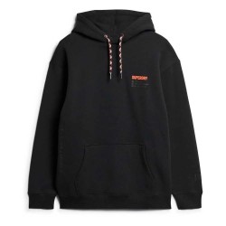 суичър,мъжки,пуловери,superdry,utility,sport,logo,loose,hoodie,black