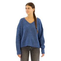 блуза,дамски,пуловери,дамски,плетени,дрехи,superdry,w6110578a,v,neck,sweater,blue
