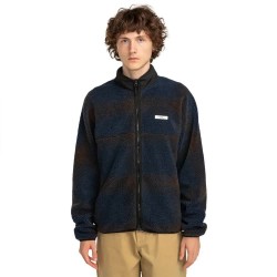 блуза,мъжки,пуловери,element,classic,sherpa,full,zip,sweatshirt,blue,(eclipse,navy,java,plaid)