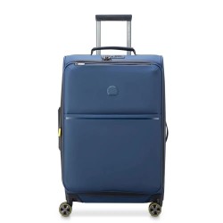 куфари,delsey,turenne,soft,66,cm,expandable,78l,trolley,bag,blue