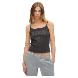 тениска,дамски,тениски,superdry,athletic,graphic,pointele,cami,sleeveless,t,shirt,bison,black,(grey)