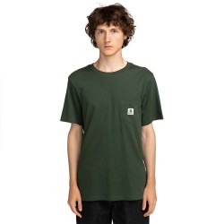тениска,мъжки,тениски,element,basic,short,sleeve,t,shirt,green,(deep,forest)