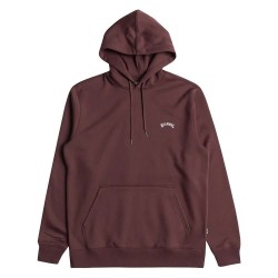 суичър,мъжки,пуловери,billabong,arch,hoodie,port,(brown)