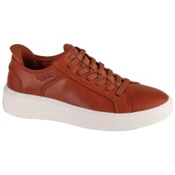 маратонки,мъжки,маратонки,skechers,court,break,trainers,cognac,duraleather,mesh,(brown)