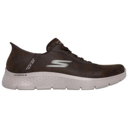 обувки,мъжки,маратонки,skechers,go,walk,flex,slip,on,shoes,brown,leather,(brown)