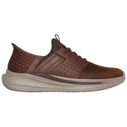 обувки,мъжки,обувки,skechers,slade,shoes,dark,brown,mesh,leather,(brown)