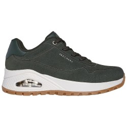 маратонки,дамски,маратонки,skechers,uno,rugged,trainers,olive,suede,duraleather,embroidery,trim,(grey)