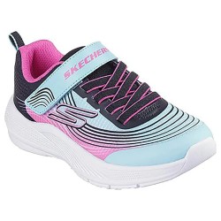 маратонки,детски,маратонки,skechers,microspec,advance,trainers,aqua,mesh,purple,trim,(blue,pink)