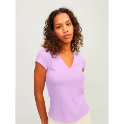 тениска,дамски,тениски,jack,&,jones,hayden,short,sleeve,v,neck,t,shirt,purple,(lilac)