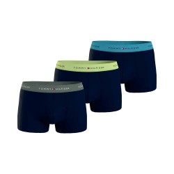 боксерки,мъжко,бельо,tommy,hilfiger,signature,essential,boxers,3,units,navy,dark,green,green,blue,(blue)