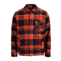 риза,с,дълъг,ръкав,мъжки,ризи,the,mountain,studio,padded,overshirt,long,sleeve,shirt,eclipse,rooibos,(orange)