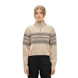блуза,дамски,блузи,the,mountain,studio,ski,sweatshirt,beige,(castle,wall)