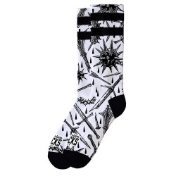 чорапи,дамски,чорапи,american,socks,medieval,long,socks,grey,(light,grey,black)