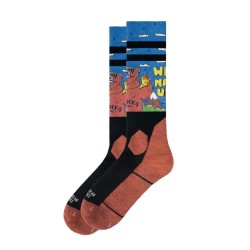 чорапи,дамски,чорапи,american,socks,wild,nature,long,socks,multicolor,(multicolor)