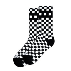 чорапи,дамски,чорапи,american,socks,checkerboard,long,socks,white,(white,black)