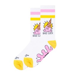 чорапи,дамски,чорапи,american,socks,loser,long,socks,white,(white,yellow,pink)