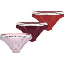 дамско,бельо,дамски,бикини,и,танкини,tommy,hilfiger,mesh,panties,3,units,red,pink,(pink)