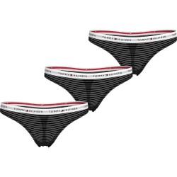 дамско,бельо,дамски,бикини,и,танкини,tommy,hilfiger,mesh,thong,3,units,black