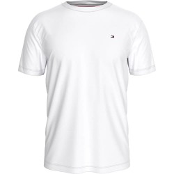 тениска,мъжки,пижами,tommy,hilfiger,essential,short,sleeve,pyjama,t,shirt,white