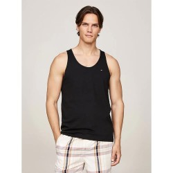 тениска,мъжки,тениски,tommy,hilfiger,um0um03387,sleeveless,t,shirt,3,units,black