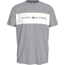 тениска,мъжки,пижами,tommy,hilfiger,um0um03418,short,sleeve,pyjama,t,shirt,grey