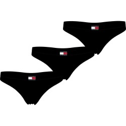 дамско,бельо,дамски,бикини,и,танкини,tommy,hilfiger,uw0uw05641,thong,3,units,black