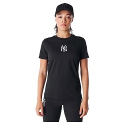тениска,дамски,тениски,new,era,mlb,le,regular,new,york,yankees,short,sleeve,t,shirt,black,(black)