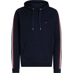 суичър,мъжки,пуловери,tommy,hilfiger,global,tape,hoodie,blue