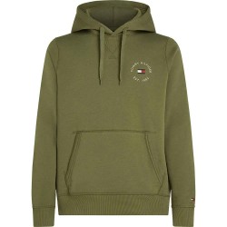 суичър,мъжки,пуловери,tommy,hilfiger,roundall,flag,hoodie,battle,green,(green)