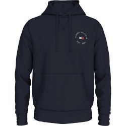 суичър,мъжки,пуловери,tommy,hilfiger,roundall,flag,hoodie,black