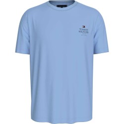 тениска,мъжки,тениски,tommy,hilfiger,stack,short,sleeve,t,shirt,blue