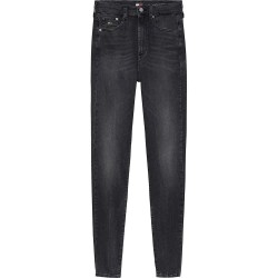 дънки,дамски,панталони,tommy,jeans,sylvia,dh1282,skinny,fit,jeans,black