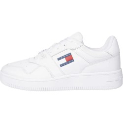 маратонки,мъжки,маратонки,tommy,jeans,retro,basket,ess,trainers,white