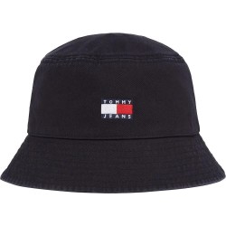 дънки,всички,шапки,tommy,jeans,heritage,core,bucket,hat,black