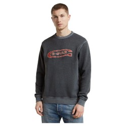 блуза,мъжки,пуловери,g,star,destroyed,g,logo,washed,sweatshirt,grey,(dark,black,garment,dyed)