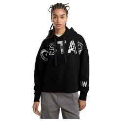 суичър,дамски,блузи,g,star,embro,print,hoodie,dark,black,(black)