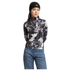 тениска,дамски,тениски,g,star,printed,long,sleeve,t,shirt,multicolor